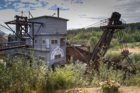 Try your luck at gold panning in the backcountry areas of Fairbanks
