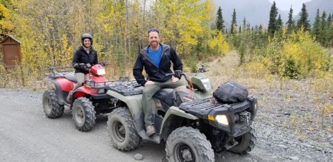 Adventure out into the Alaskan wilderness on an ATV tour