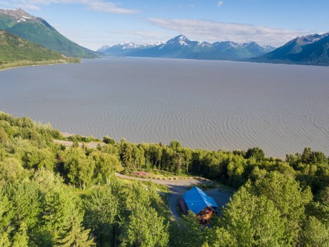 Panoramic views of Turnagain Arm