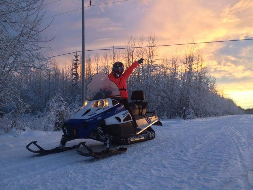 Alaska Wildlife Guide | Snowmobiling in North Pole ...