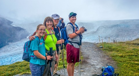 You don’t have to hike on the ice to appreciate the natural beauty of the Seward area!