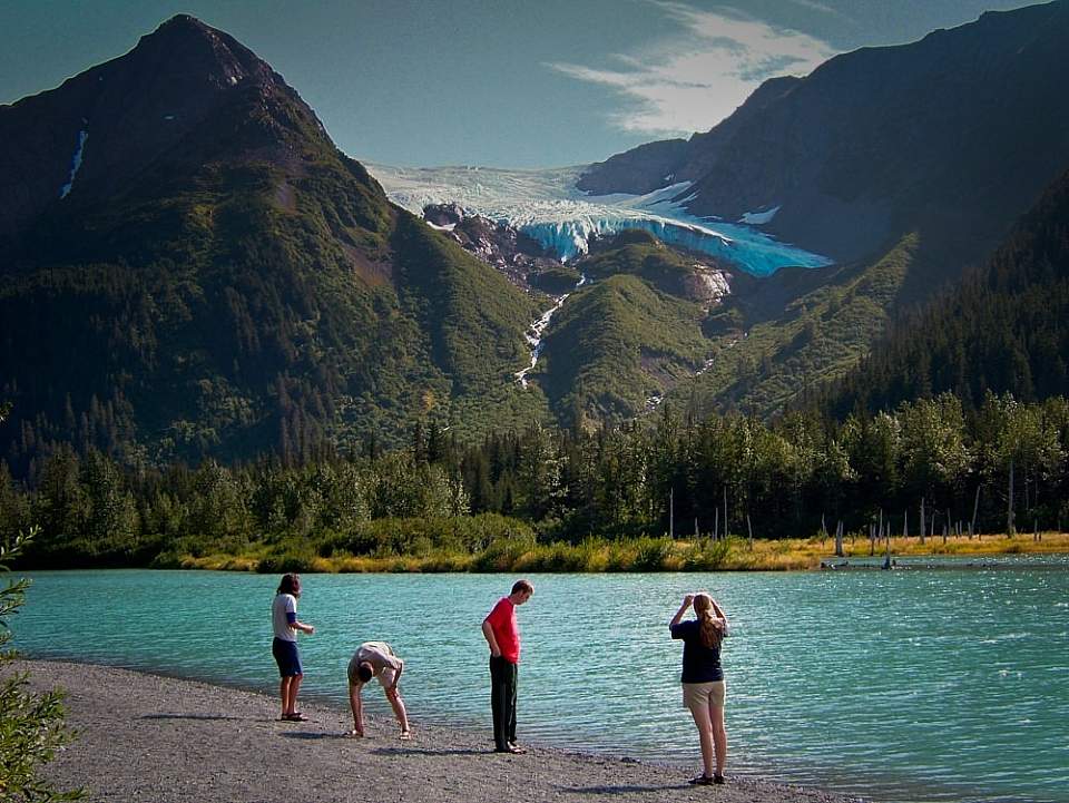 Explorer and Middle Glacier