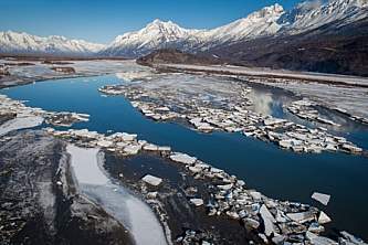 Alaska in april breakup in alaska 1 Copyright Alaska Channel