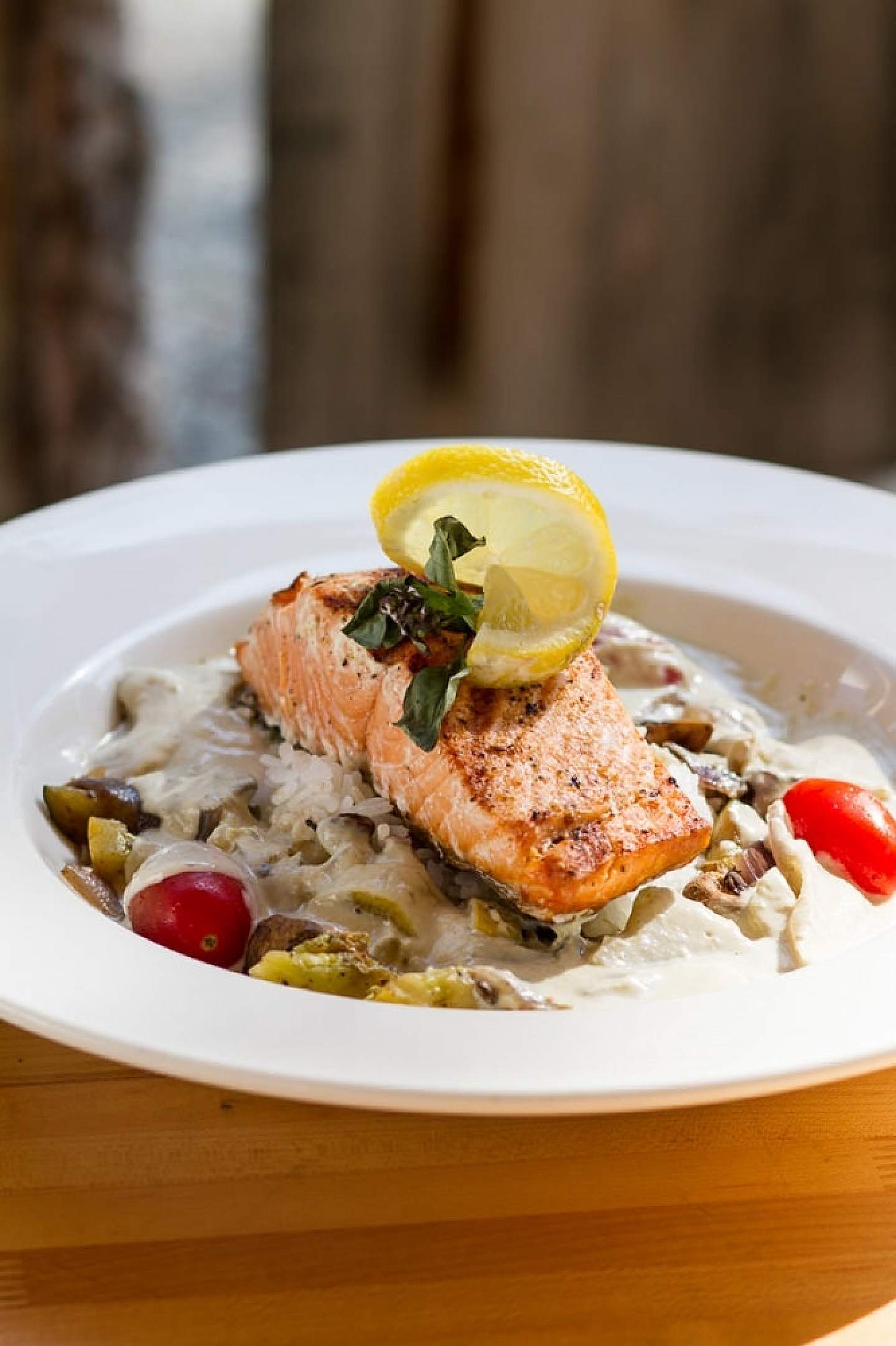 Enjoy classic Alaskan salmon