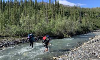 Alaskan backpacking gear list haley johnston AC Image River Crossings Image 4