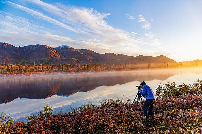 Multiday Photo Tours Michael De Young2024 Denali Highway Tundra Fall Colors