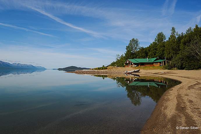 Chulitna lodge lodge and lake Mara Bartlett Asenjo alaska untitled
