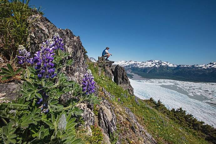 CORDOVA Sheridan Glacier Ridge Trail R HIKE 0104 HR