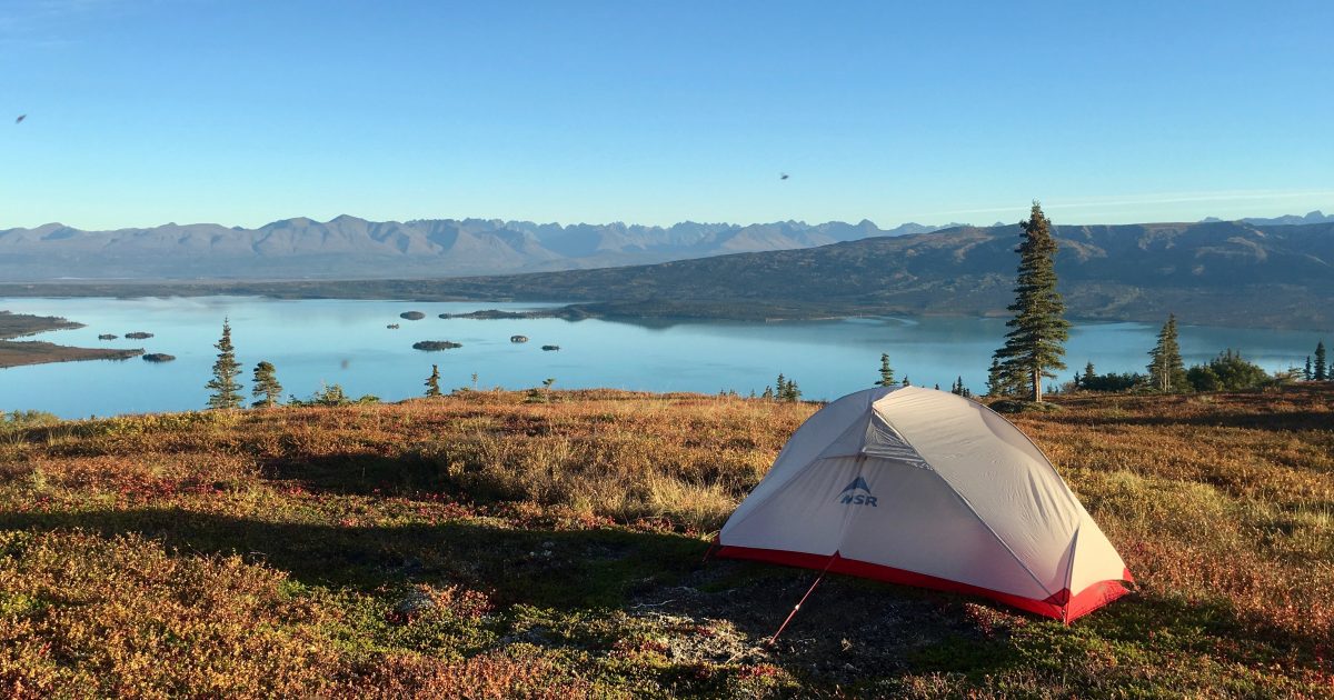 Tips For Your First Alaskan Backpacking Trip - Haley Johnston AC Image Tips For AK Backpacking Tent