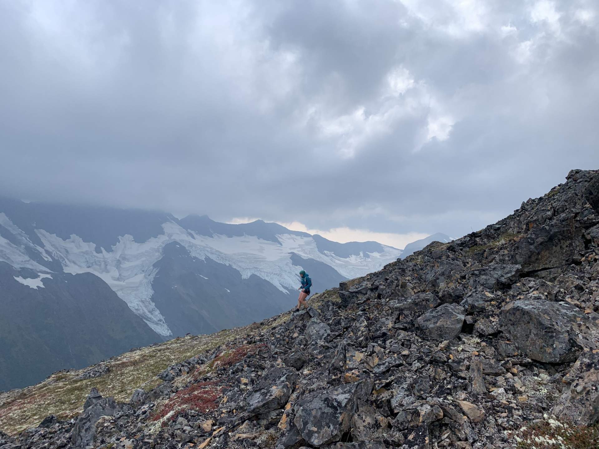 Haley Johnston AC Image Tips for AK Backpacking Scree Talus