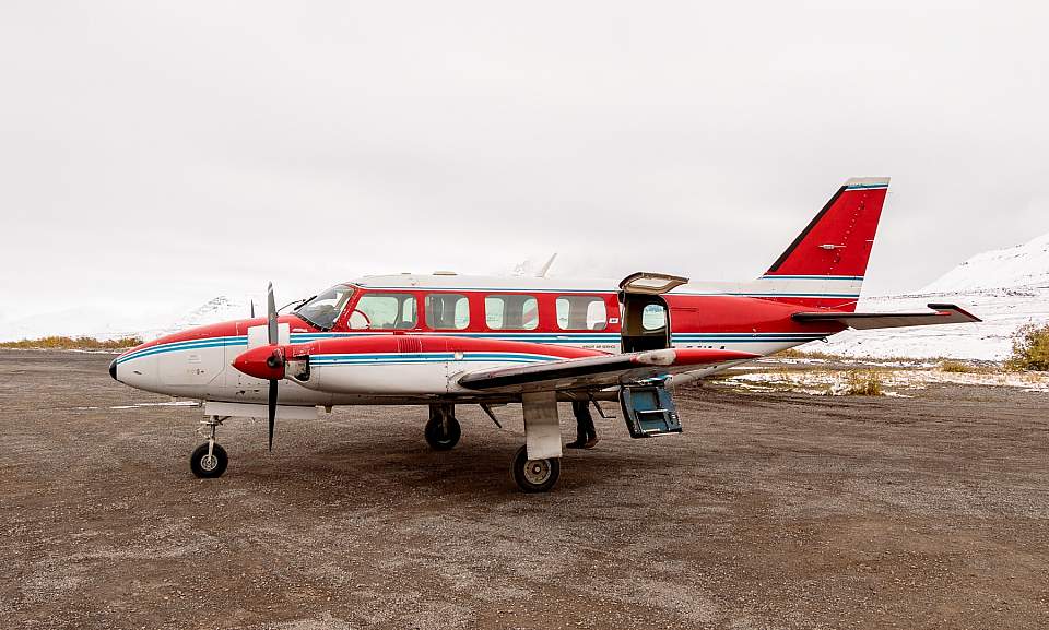 Air taxi in Gates of the Arctic National Park