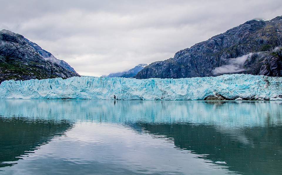 Tidewater glacier in Glacier Bay National Park