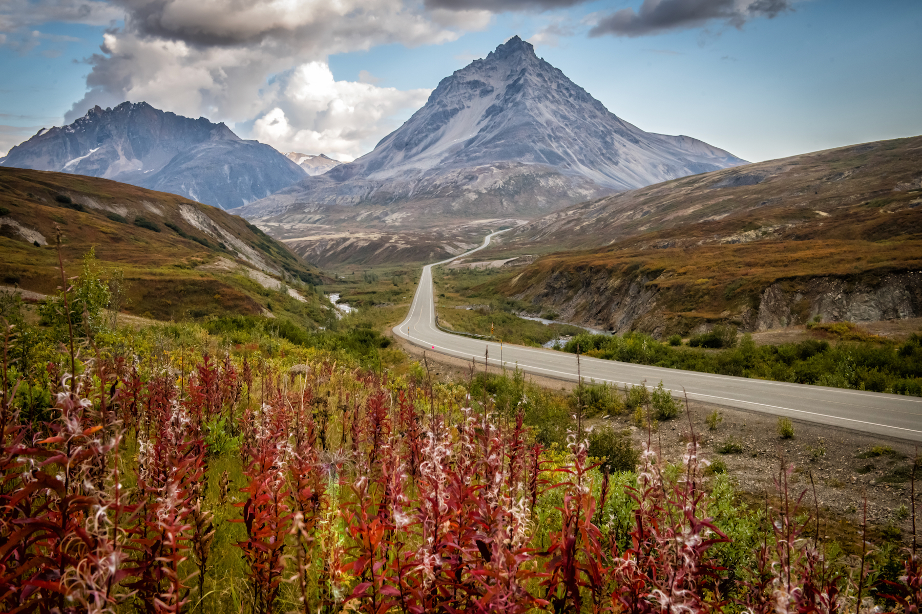 The Haines Highway: Haines to the Border, Haines Junction, YT or Skagway, AK