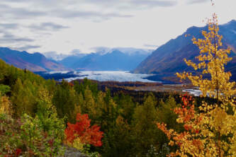 Glenn Hwy Matanuska Glacier Fall