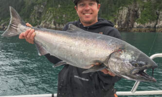 Steve Zernia Pro Fish N Sea 2024 Blog King Salmon Alaska Steve Zernia