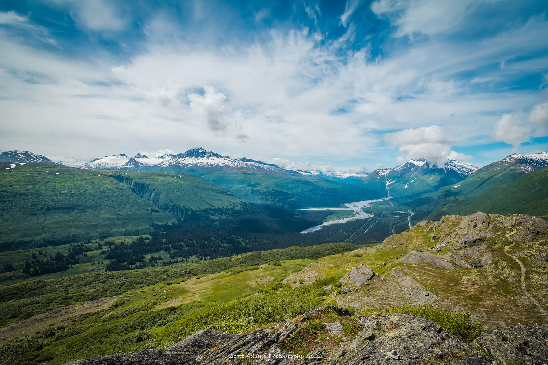 Blueberry Lake in Alaska.