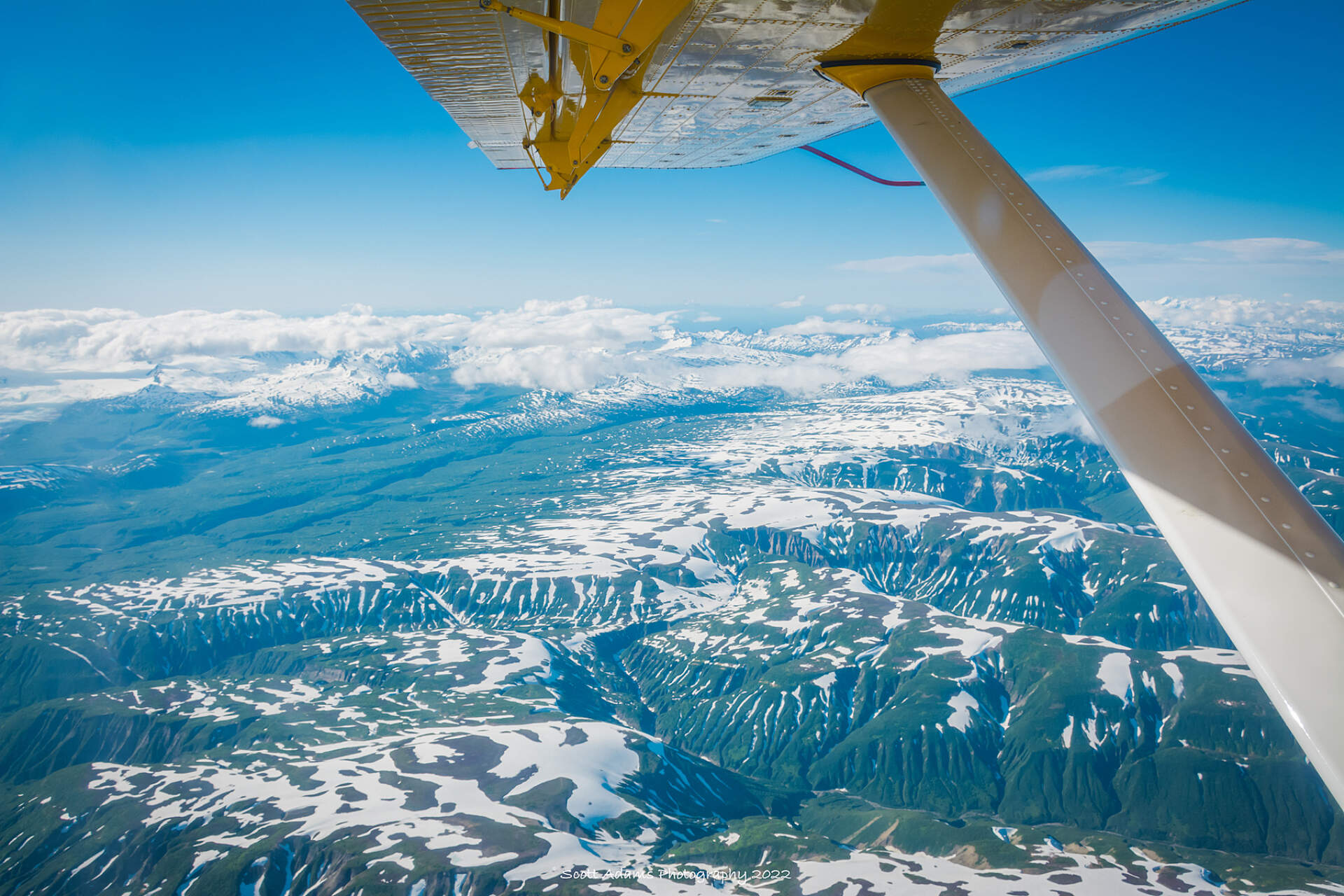 A flight to Katmai National Park, Alaska.