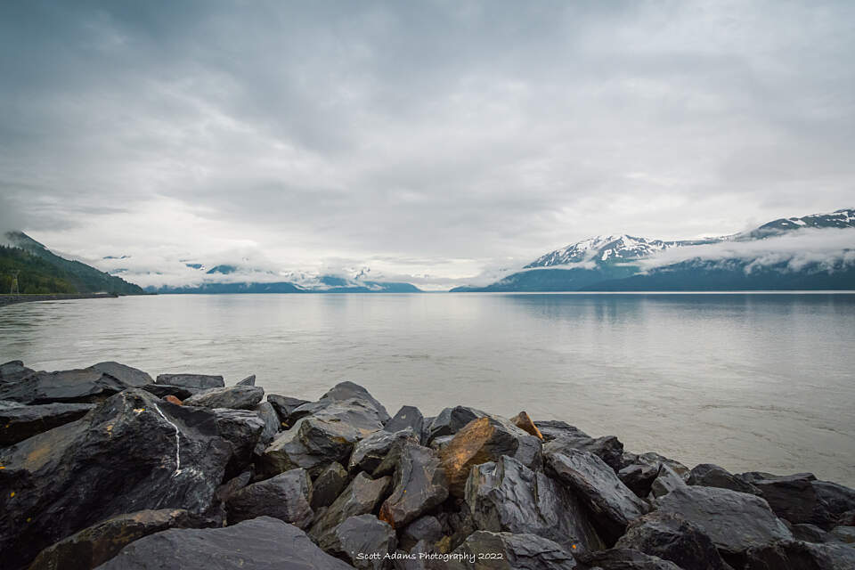 The Turnagain Arm in Alaska
