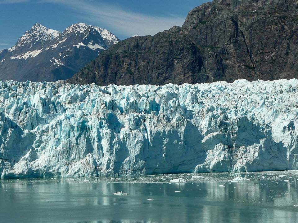 Marjorie glacier in Glacier Bay National Park