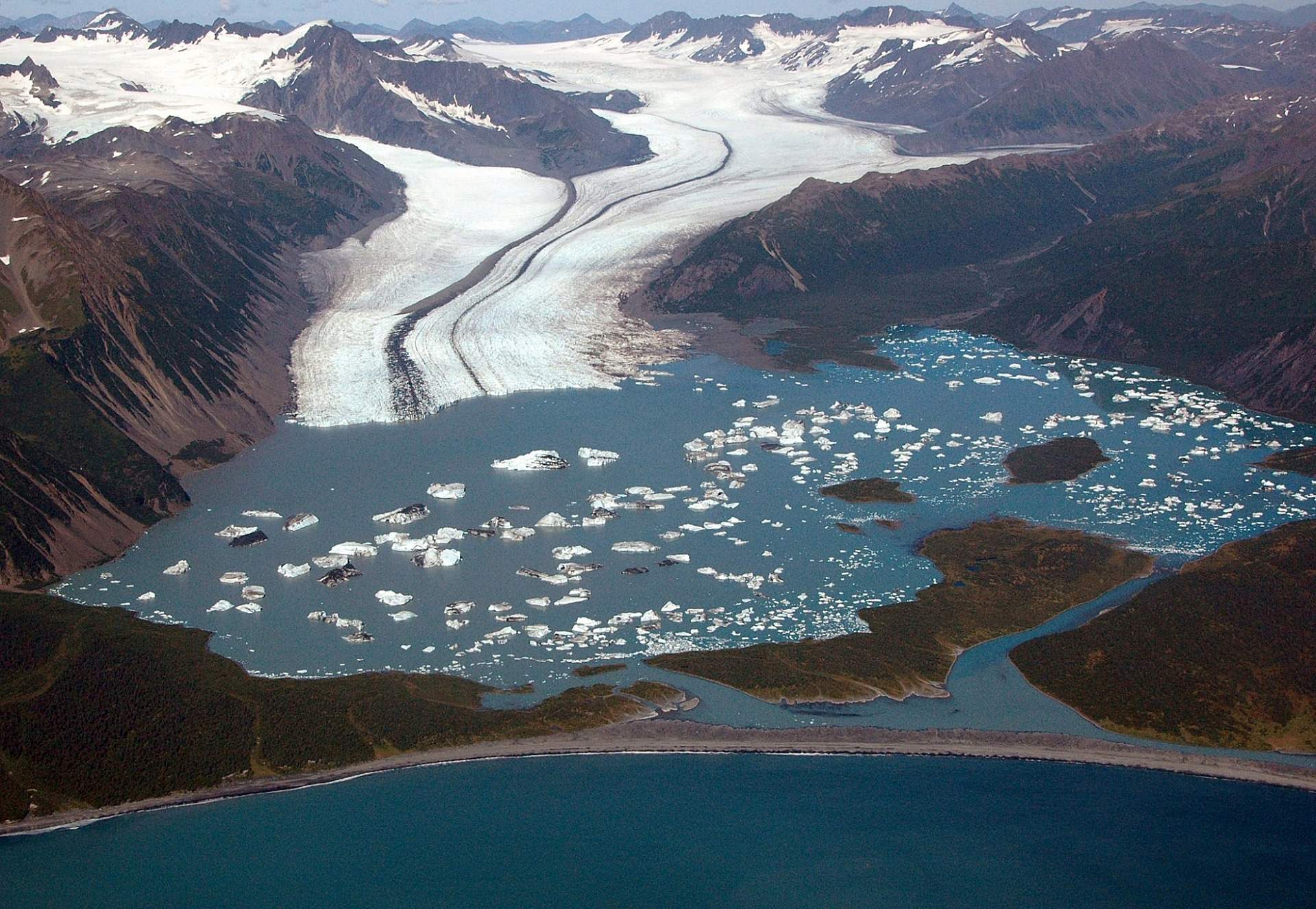 Bruce Molnia Glacier Photos Bear Glacier View1 2007