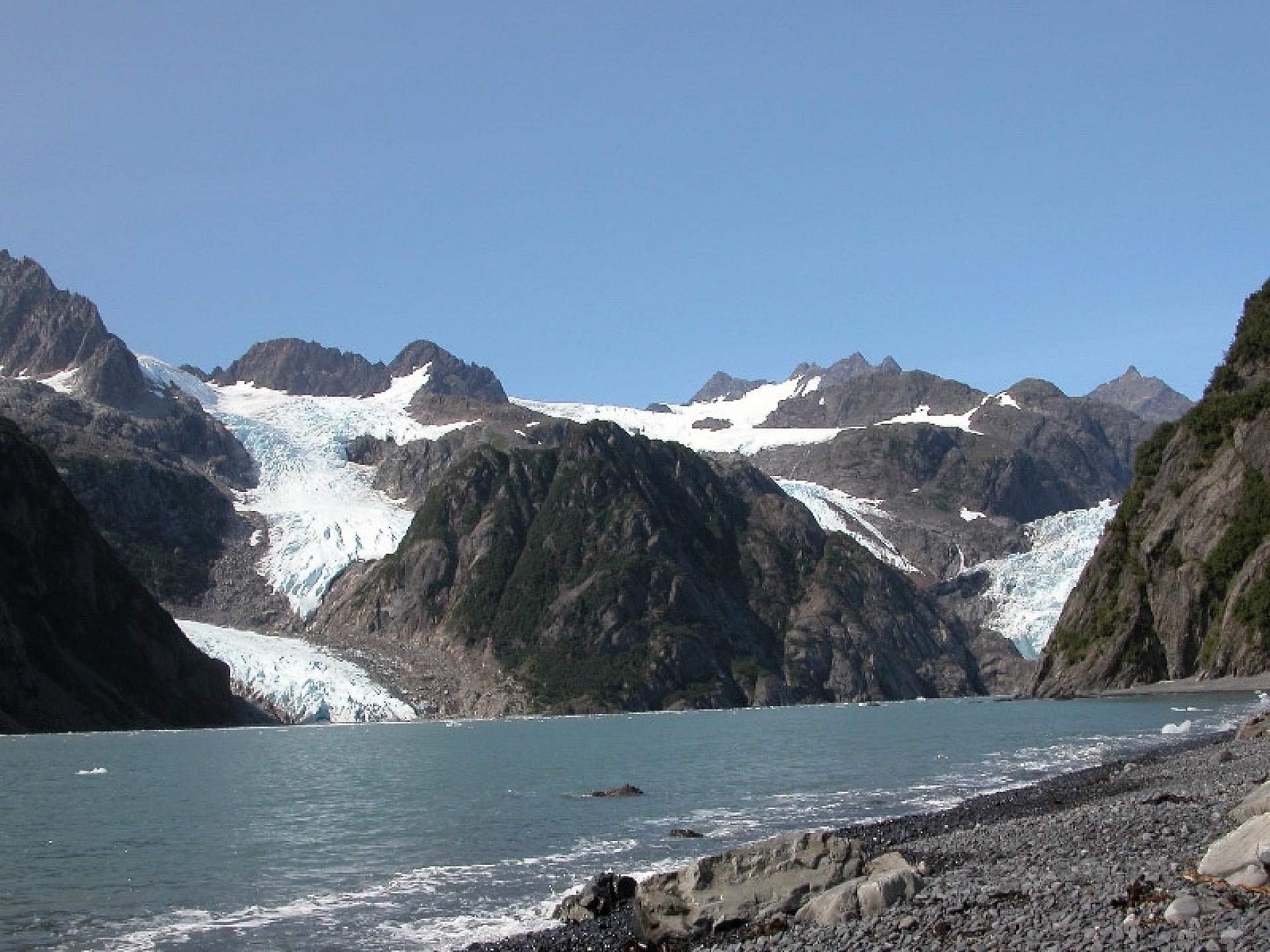 Bruce Molnia Glacier Photos Holgate Glacier View1 2004