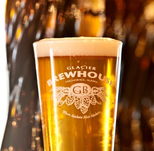 A glass of beer from Glacier Brewhouse