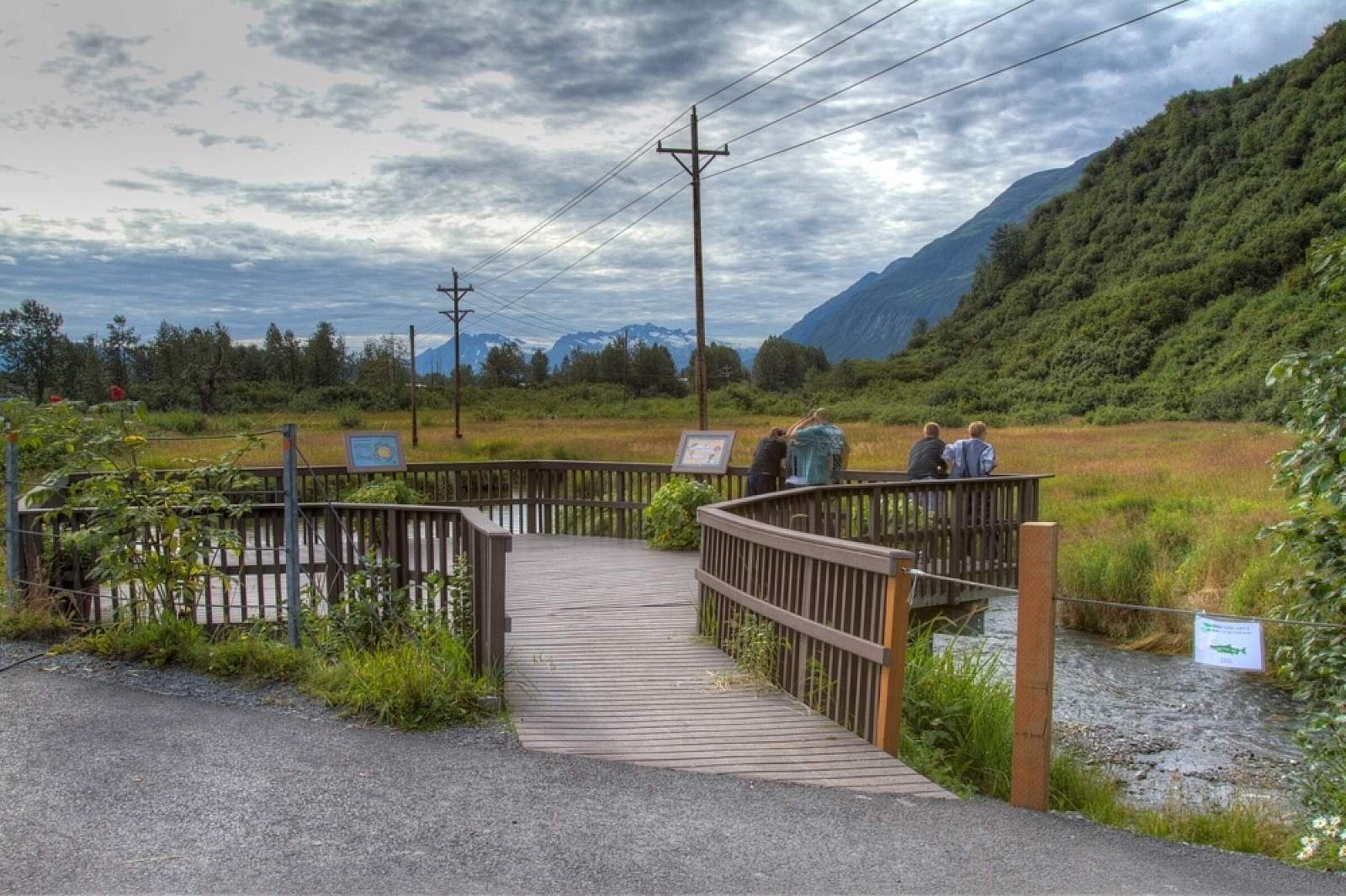 Crooked Creek Information Site Valdez Bike Path IMG 3130 best bike trails in alaska valdez crooked creek
