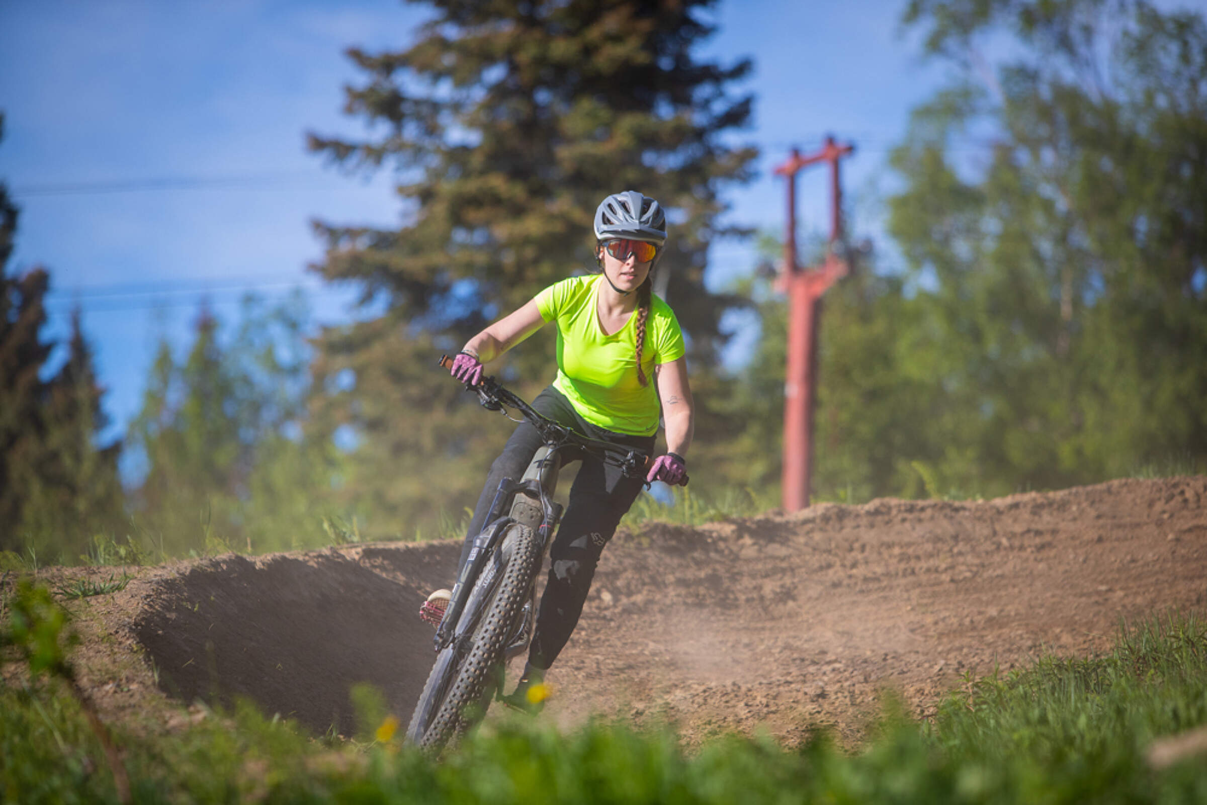 Hilltop riding 011 Robert De Berry Summer Biking 2024alaska org