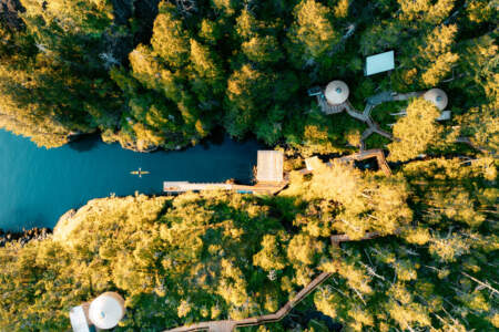 Shearwater cove aerial