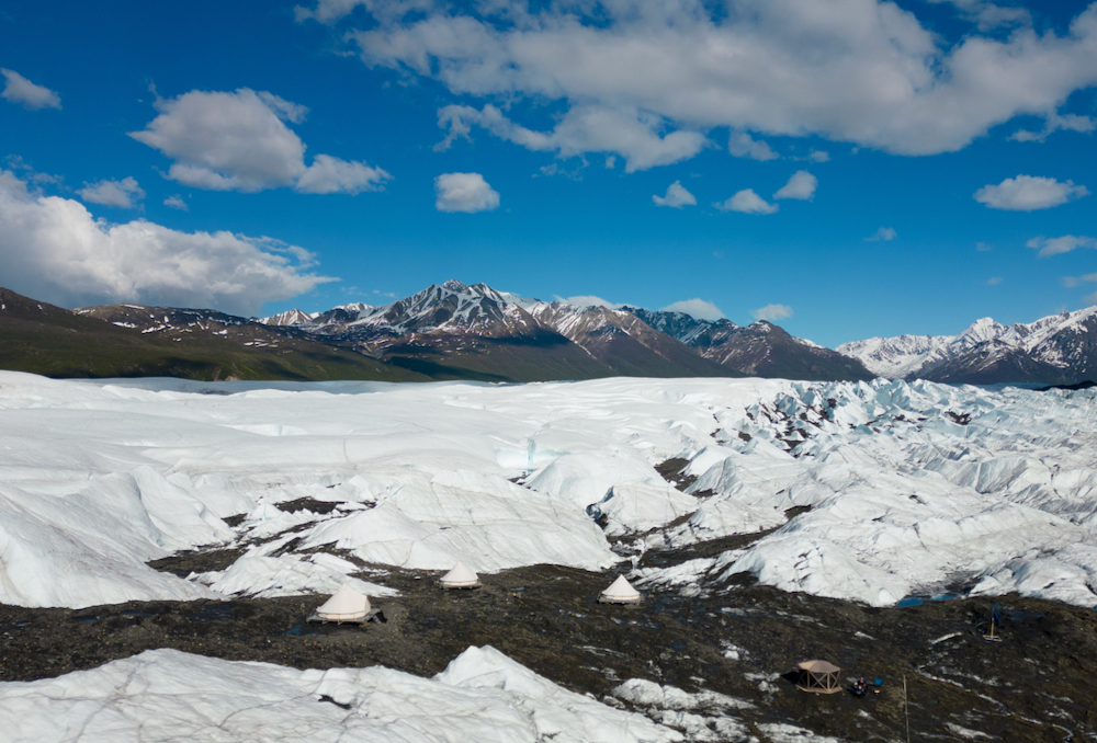 Mica guides glacier glamping alaska glamping