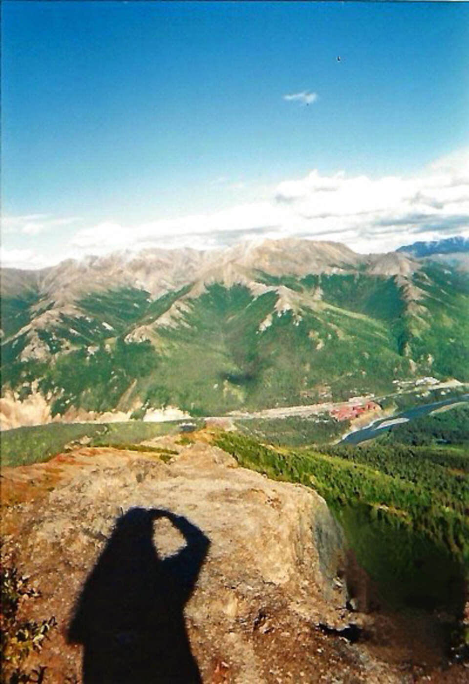 Brooks Range silhouettes, spine of stone holding up the evening.