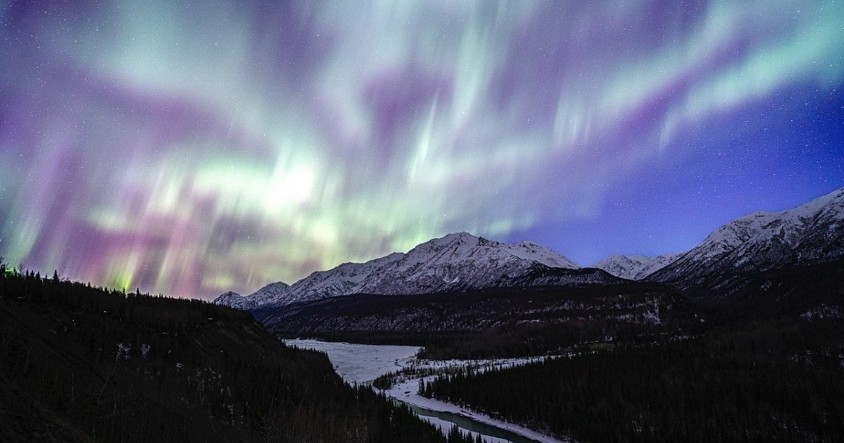 Bering northern 2025 lights