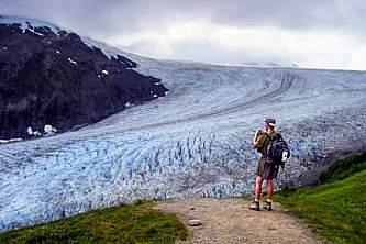 Seward guided hiking Exit Glacier Alaska Channel