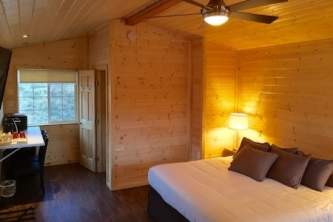 Anchorage Cabin Rentals Thumbnail Knik River Lodge Interior King