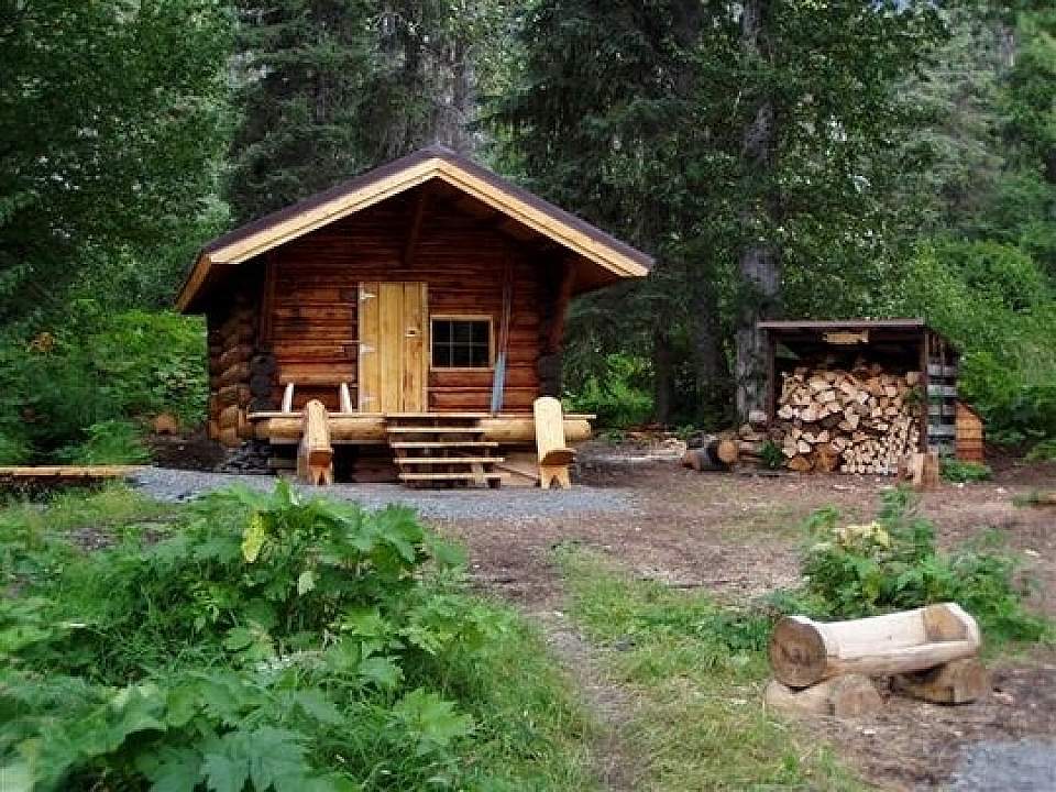 A public use cabin in the Chugach National Forest