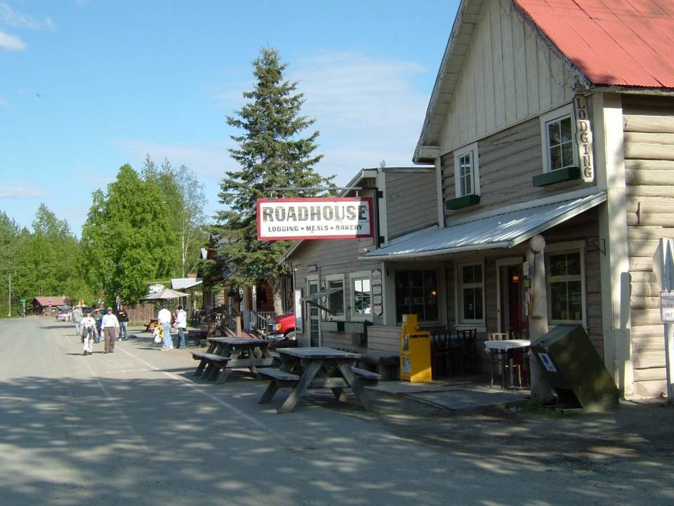 The small pioneer town of Talkeetna exudes Alaskan charm