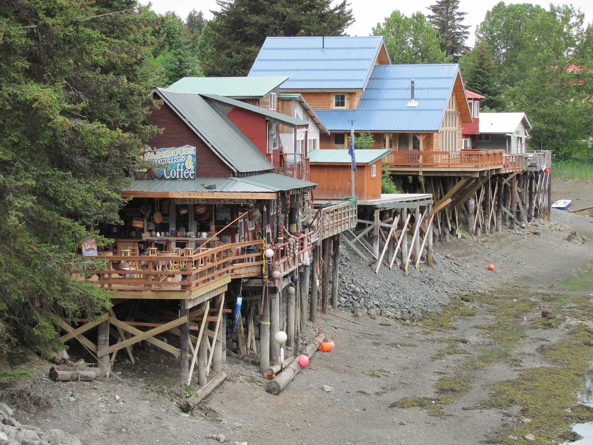 The charming boardwalk town of Seldovia.