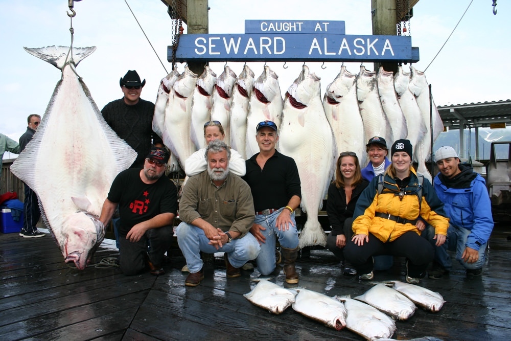 Guests with a successful haul from a charter with ProFish-n-Sea
