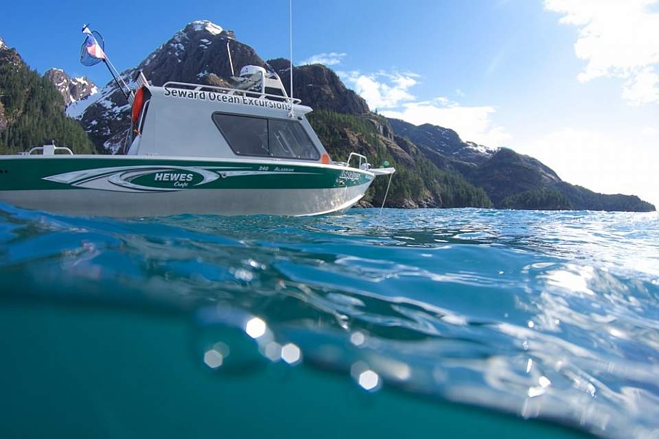A water taxi in Seward