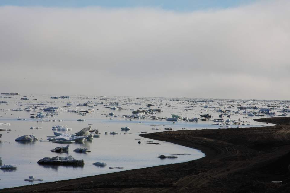 Cross dipping into the Arctic Ocean off your bucket list while in Utqiagvik