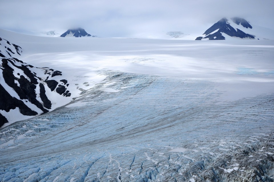 Harding Ice Field is one of Alaska’s most spectacular sights