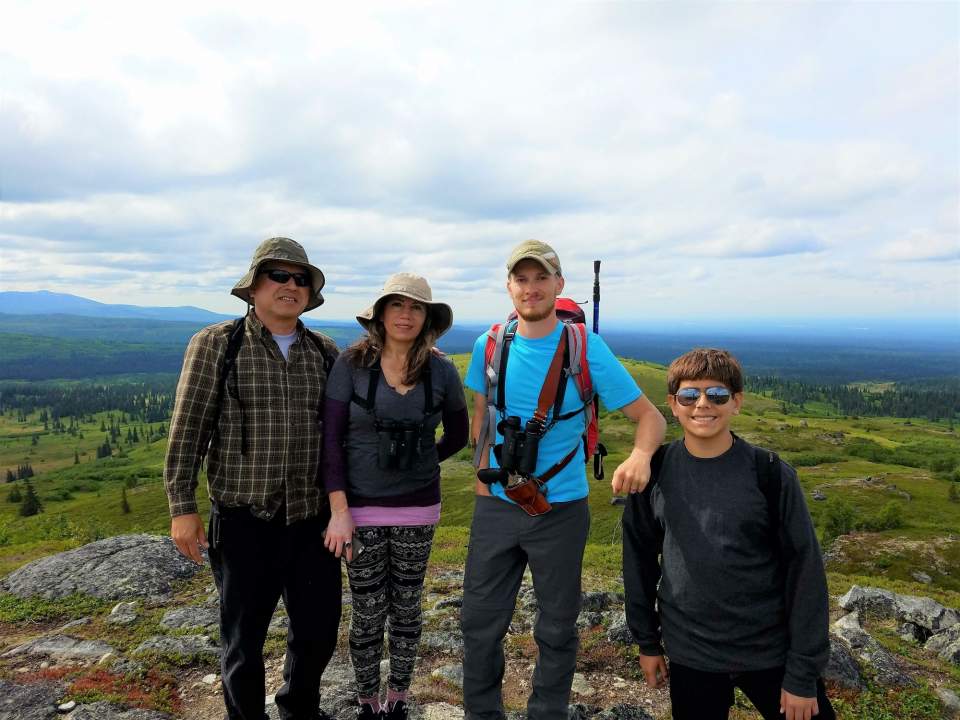 Zachary Bramante Bear Point with folks from LA