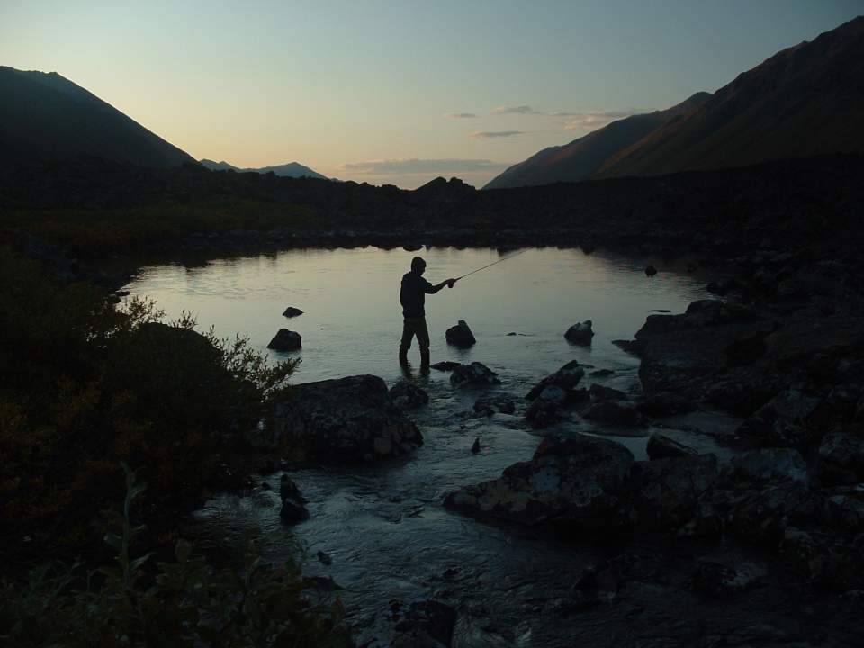 Fishing symphony lake chugach state park brent vorhees