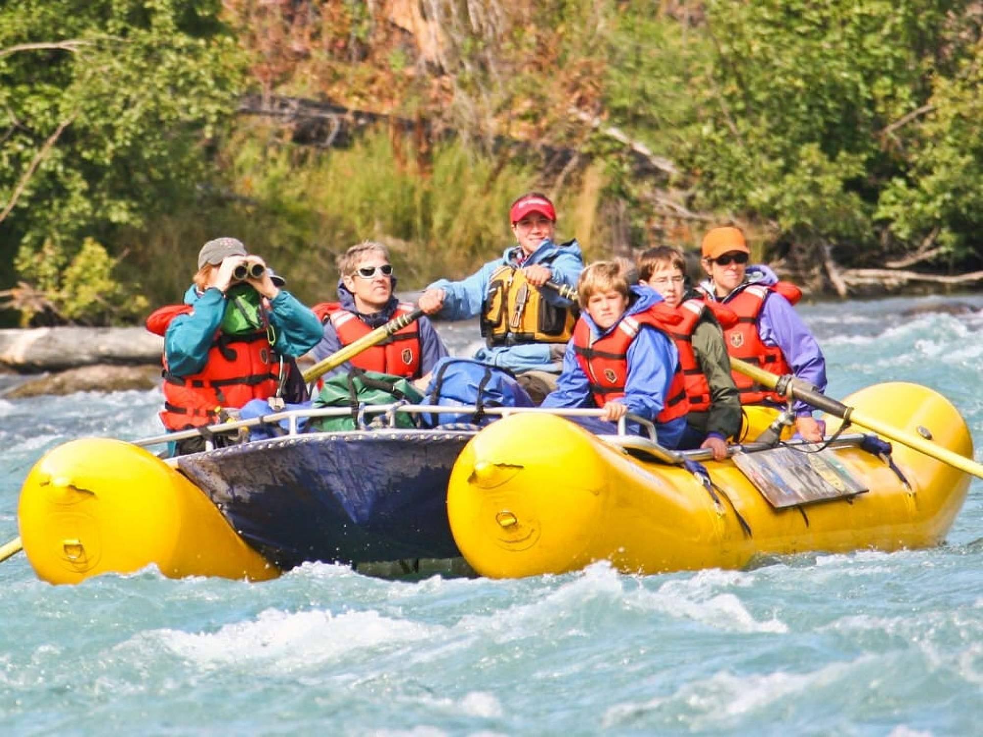Rafting on the Kenai River