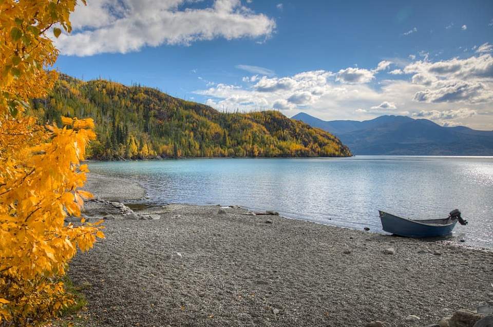 Cooper landing alaska lake