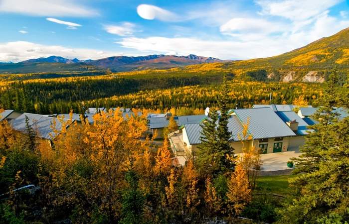 Denali national park hotels denali bluffs Alaska Channel