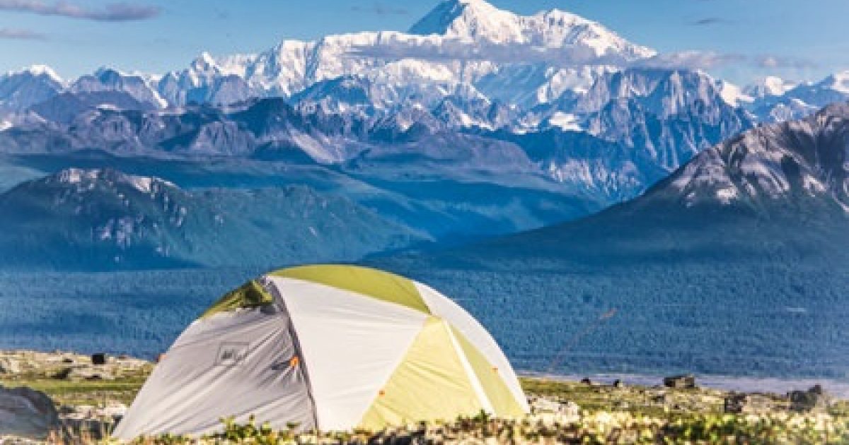 Hiking in denali outlet state park