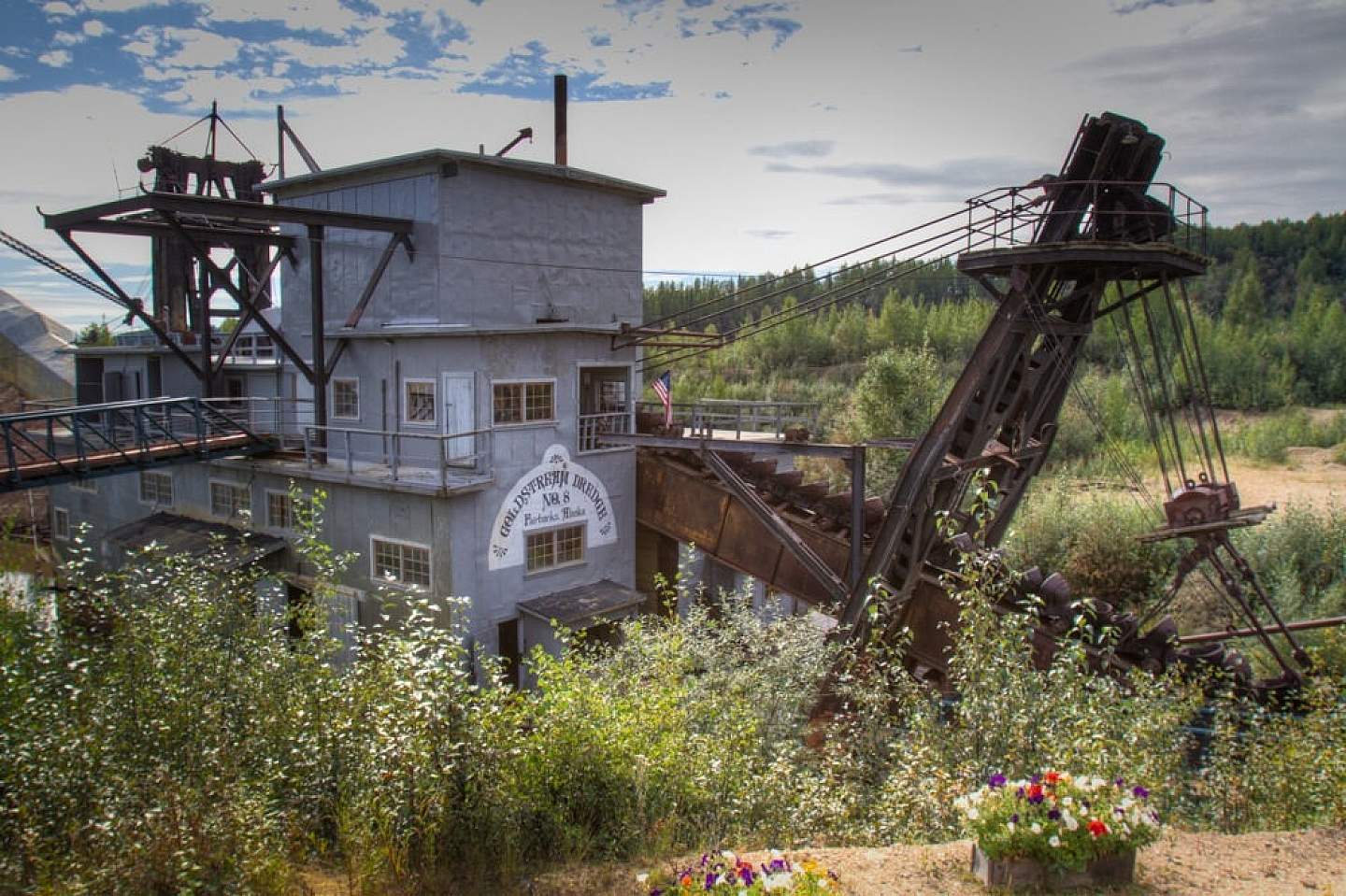 Historic Gold Dredge in Fairbanks