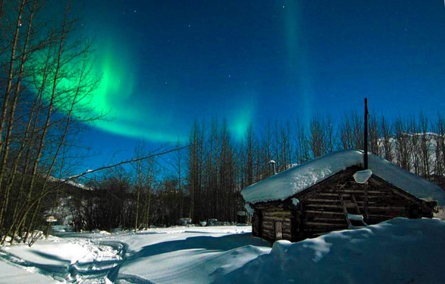 Check off seeing the spectacular Northern Lights from your bucket list