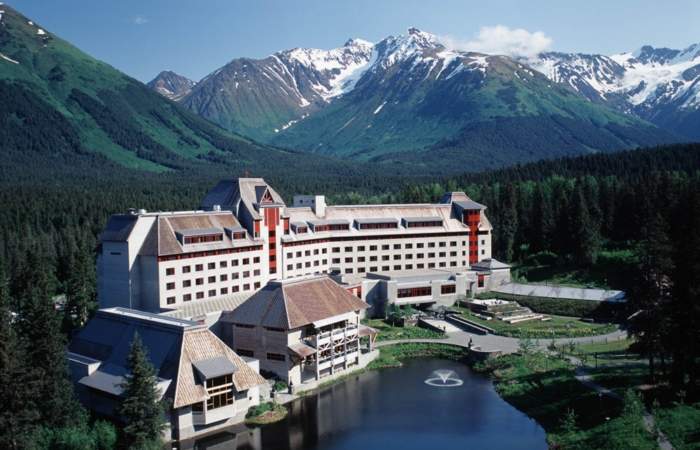 Girdwood hotels lodges Alaska Channel